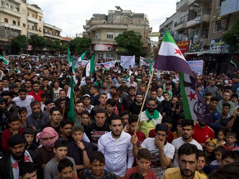 Syrians Protest Al Assads Participation In Arab League Summit Bashar Al Assad News Al Jazeera