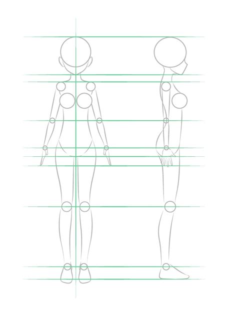 How To Draw Anime Body Step By Step