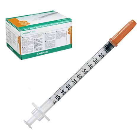 Bơm tiêm Insulin B Braun Omnican 1ml 100I U