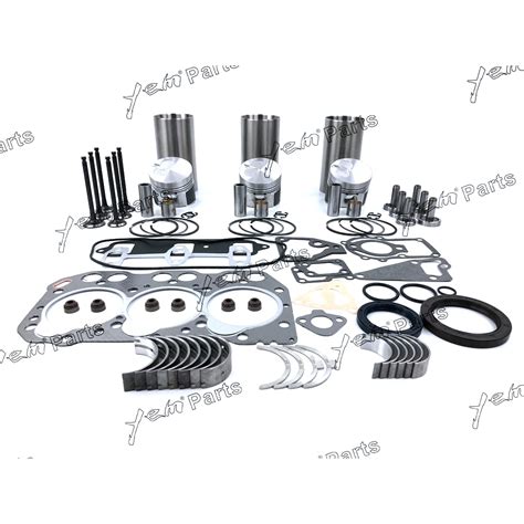 3tna72 Overhaul Rebuild Kit For Yanmar Engine John Deere 430 455 755