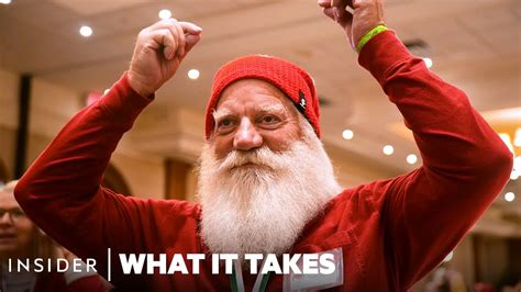 How Professional Santas Are Trained What It Takes Insider Youtube