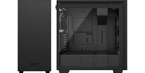 Nzxt Black H710 Mid Tower Windowed Pc Gaming Case Ca H710b B1 City