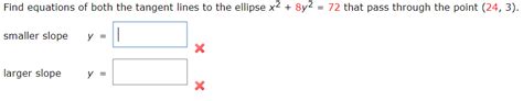 Find Equations Of Both The Tangent Lines To Studyx