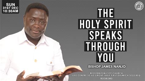 The Holy Spirit Speaks Through You Ii Bishop James Nanjo Ii