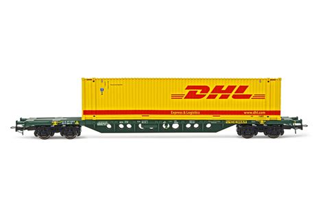 Rivarossi Hr Containerwagen Sgnss Mit Container Dhl Ep V Vi