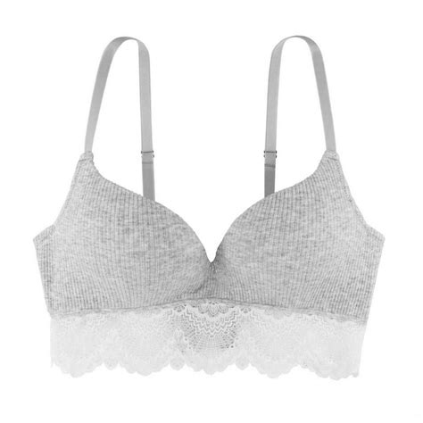 Soutien Gorge Triangle Sans Armatures Gris En Coton Dorina Lemon Curve