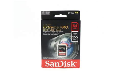 Купить Карта памяти SD 64GB SanDisk Extreme Pro 64Gb 200MB/s с ...