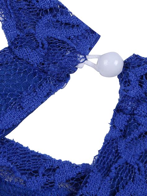 Sexy Hot Women Loose Solid Sleeveless Lace Halter Tank Top Blouse Us