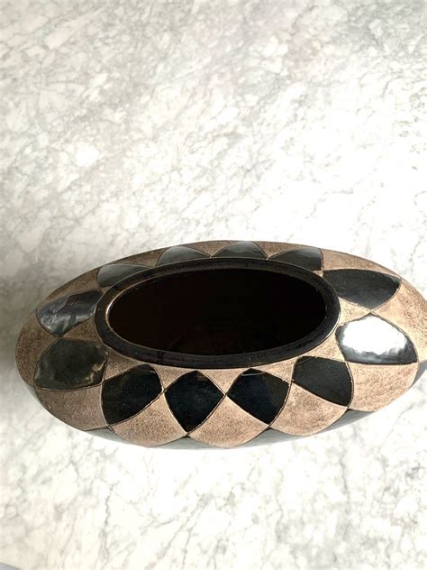 Large Glazed Ceramic Vase