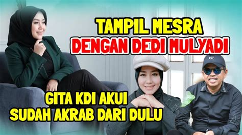 Tampil Mesra Dengan Dedi Mulyadi Gita Kdi Klarifikasi Kdm Kang Dedi