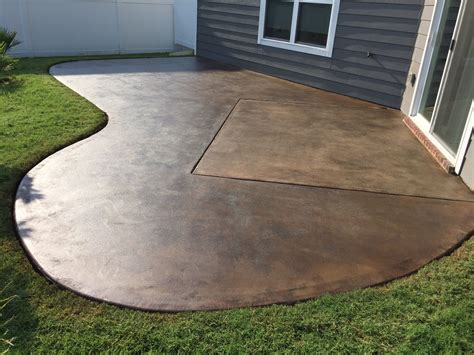 Pin By Versatile Coatings LLC On Concrete Patios Decorative Concrete