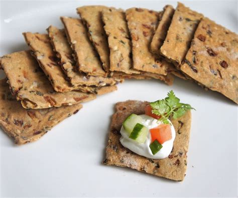 Whole Wheat Veggie Crackers 3 Steps With Pictures Instructables