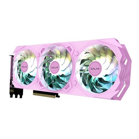 Galax Geforce Rtx™ 4070 Ti Super Ex Gamer Pink 1 Click Oc