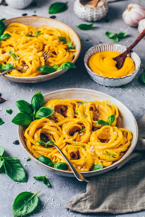 K Rbis Pasta Cremige Vegane Alfredo Sauce Bianca Zapatka Rezepte