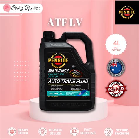 Penrite Atf Lv Full Synthetic 4l Shopee Malaysia