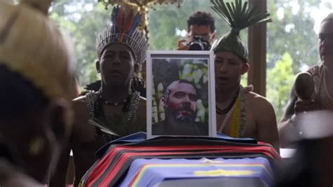 Corpo Do Indigenista Bruno Pereira Velado Em Recife