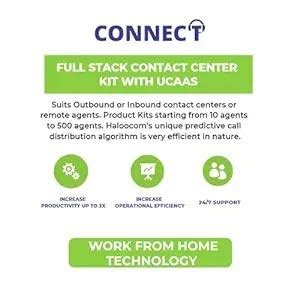 Haloocom Connect 30 COMBO Contact Center Call Center Software For