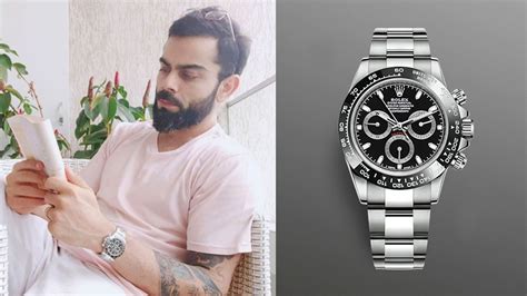 Check out Virat Kohli's Rs 8.6 lakh Rolex watch that he casually wears ...