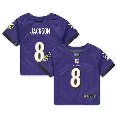 Lamar Jackson Baltimore Ravens Nike Infant Game Jersey - Purple ...