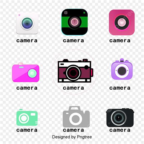 Gambar Bahan Kamera Warna Warna Merah Jambu Hitam Png Transparan