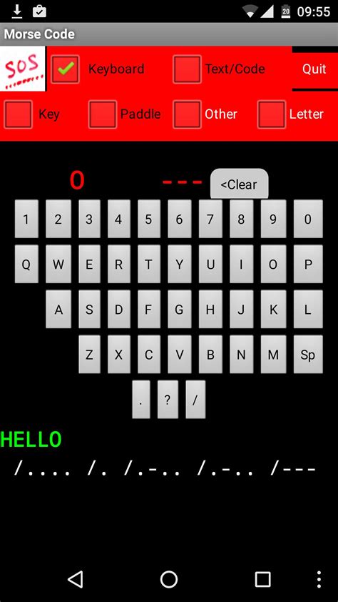 Morse Code Generator for Android - APK Download