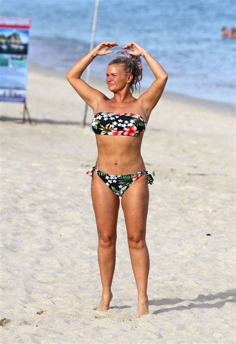 Kerry Katona In Bikini At The Beach In Thailand Luvcelebs