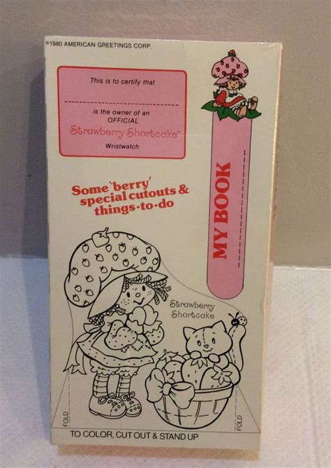 Https Etsy Listing Vintage New Strawberry Shortcake