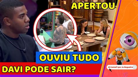 Davi Pode Ser Eliminado Yasmin E Wanessa Rendem Conversa