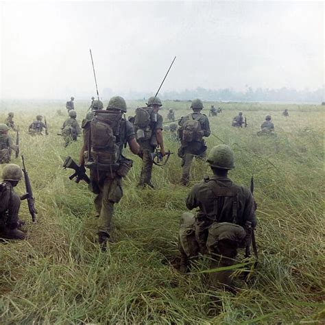 Photographic Print of VIETNAM WAR, 1966. Members of the 101st Airborne ...