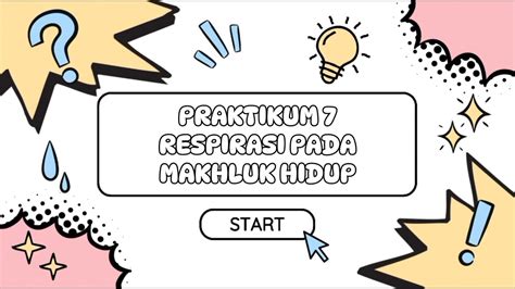 Praktikum Modul Praktikum Ipa Di Sd I Respirasi Pada Makhluk Hidup