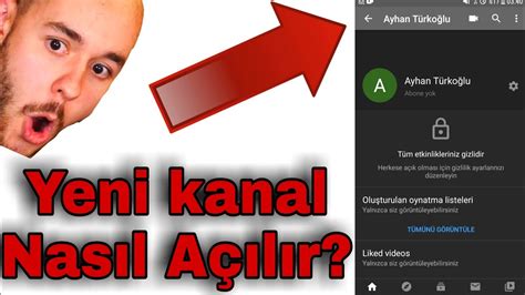 YOUTUBE KANALI NASIL AÇILIR telefon YouTube