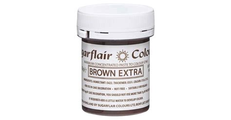 Spectral Paste Brown Extra G Sugarcraftshop Glasgow