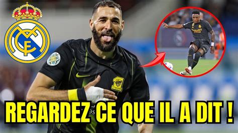 Exclusif Karim Benzema A C L Br La Victoire Du Real Madrid Nouvelles