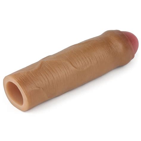 LOVETOY NATURE 2 5 cm Dolgulu Sünnetsiz Penis Kılıfı