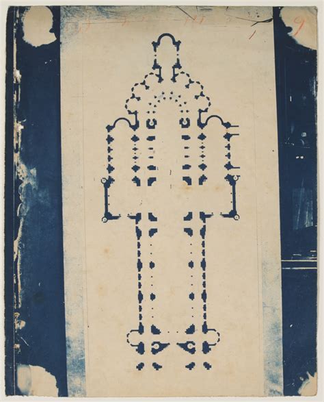 Drawing of Cathedral Floorplan