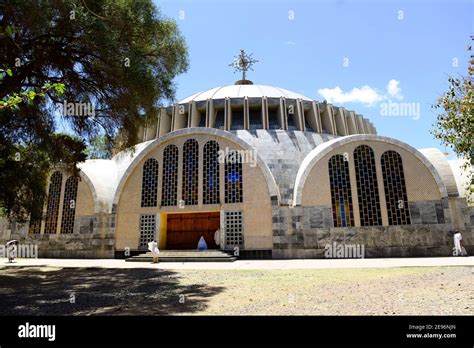 Our Lady Mary of Sion church in Axum, Ethiopia Stock Photo - Alamy