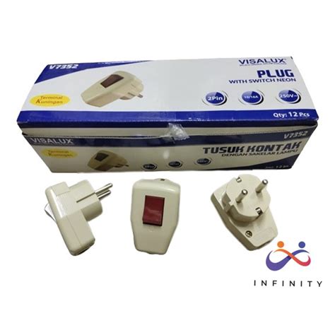 Jual Steker Arde Plug Colokan Saklar Sakelar Lampu Switch Dutron Mdl