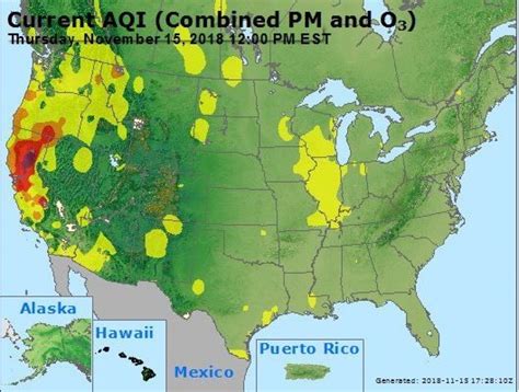 California Wildfire Smoke: Map, Health Concerns With Air Quality Levels ...