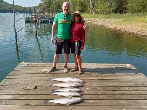 Beaver Lake Striped Bass Fishing Report 07 19 2024 Guided Striper