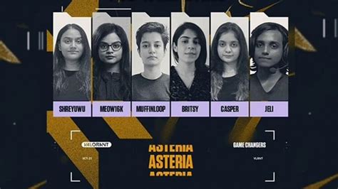 Speculations Of Vlt To Sign Team Asteria An All Female Valorant Roster