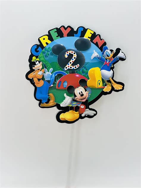 Mickey Mouse Clubhouse Cake Toppers