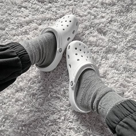 Journeys Crocs Clog White Photo Credit Amyhugsx Crocs Outfit