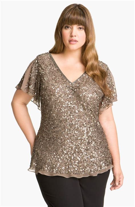 Image For Plus Size Dressy Tops For Weddings Chiffon Tops Plus Size Fashion Curvy Plus Size