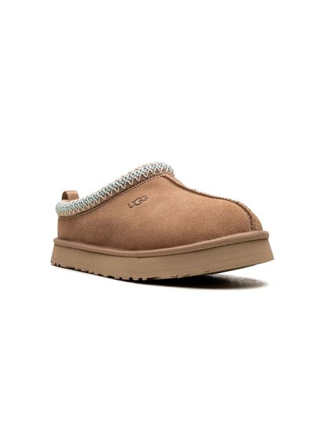 UGG Kids Tazz "Sand" Slippers | Brown | FARFETCH