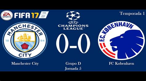 5 Manchester City Vs FC Kobenhavn UEFA Champions League J5 FIFA