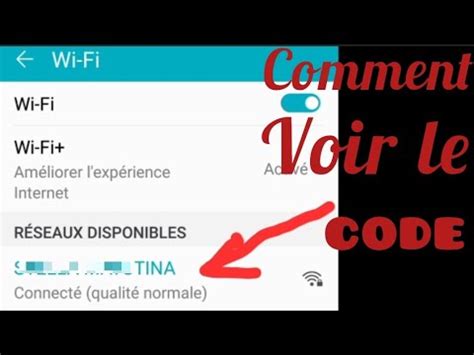 Comment Conna Tre Le Mot De Passe D Un Wifi Et Se Connecter