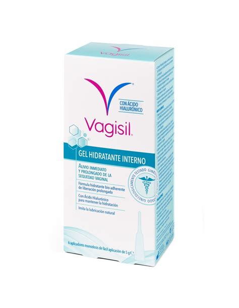 Vagisil íntima gel hidratante interno 6ud x 5g Artículos de higiene en