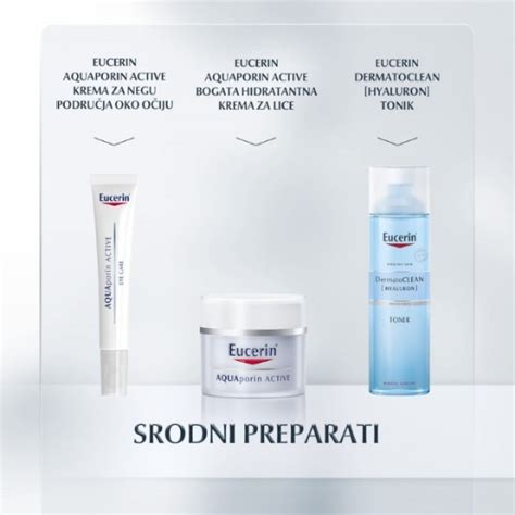 Eucerin Aquaporin Active Hidratantna Krema Za Lice Sa Spf I Uva