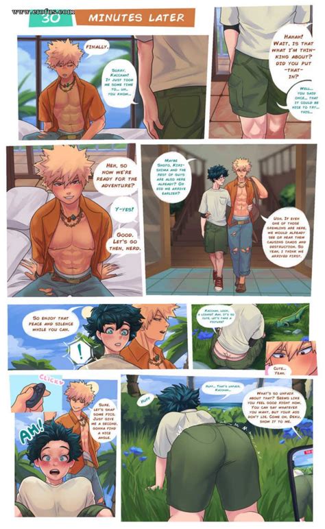 Page Gay Comics Nutedama My Hero Academia Vacation Erofus Sex