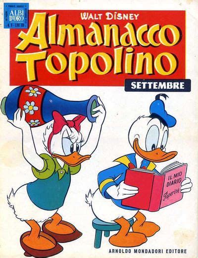 Cover For Almanacco Topolino Arnoldo Mondadori Editore Series